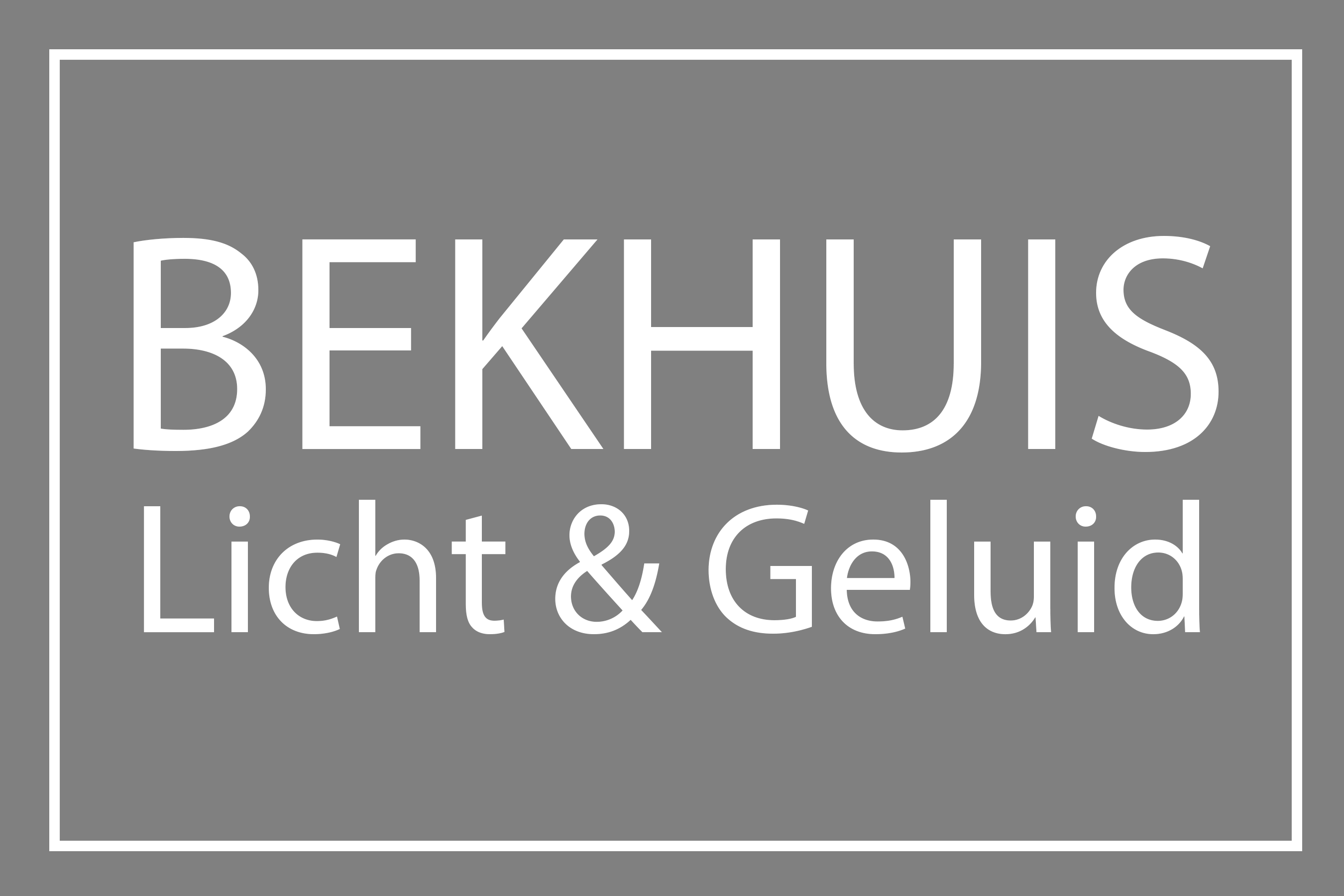 Bekhuis Licht en Geluid logo